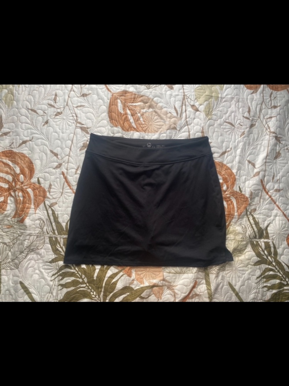 Tranquility by Colorado Clothing Black Active Mini Skirt